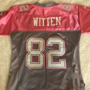Pink Youth Jason witten NFL Dallas cowboys jersey